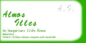 almos illes business card